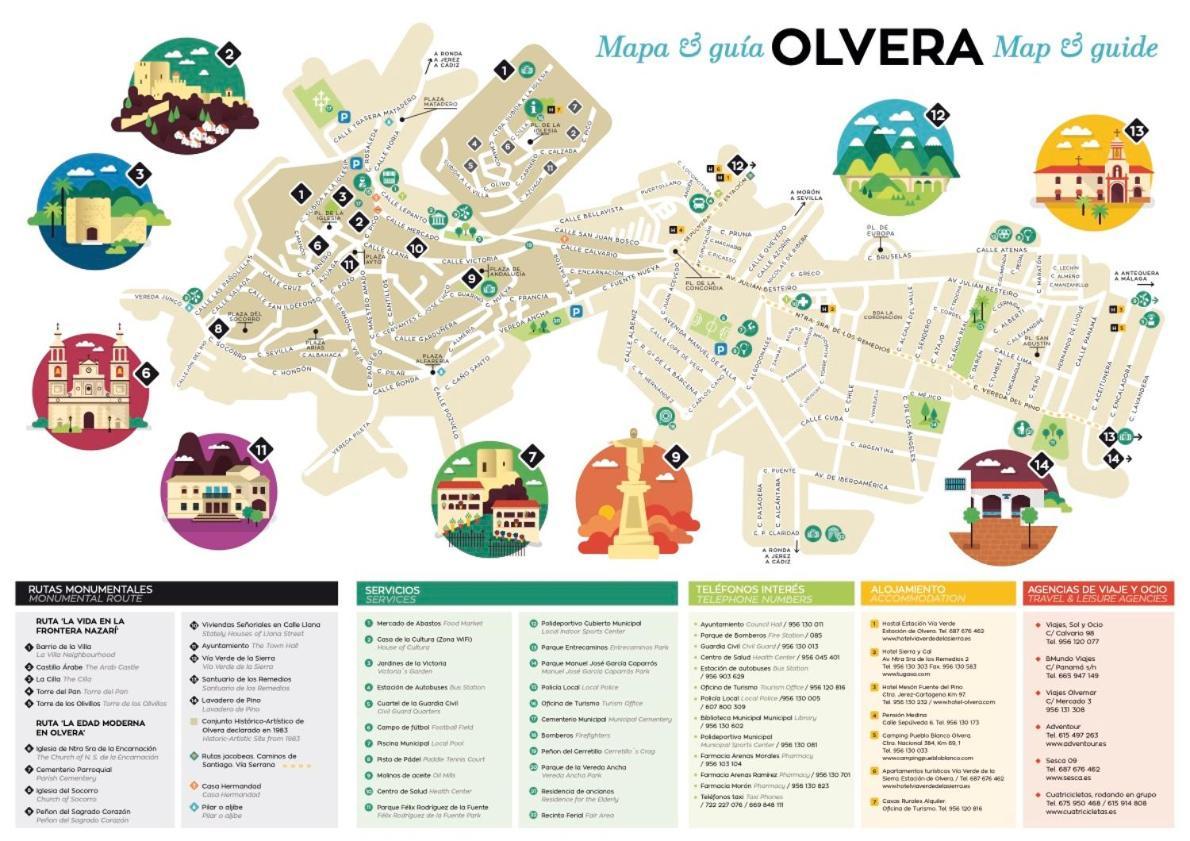 Casa Del Arco Villa Olvera Ngoại thất bức ảnh